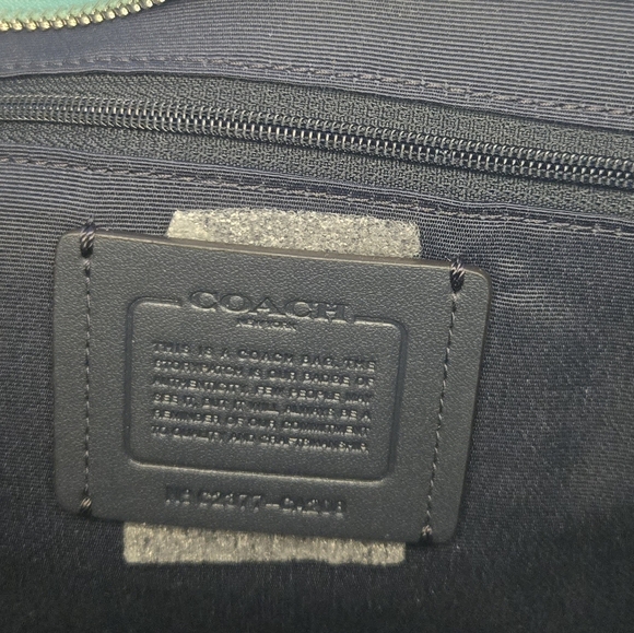 Coach Ellis Tote Recycled Nylon teal - Picture 10 of 11